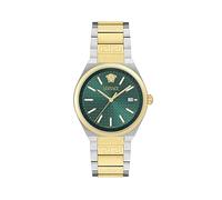 Versace Men's Analogue Swiss Quartz Watch with Stainless Steel Strap VE0F00425