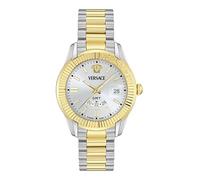 Versace Men's Analogue Swiss Quartz Watch with Stainless Steel Strap VE0U00325