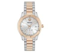 Versace Men's Analogue Swiss Quartz Watch with Stainless Steel Strap VE0U00425