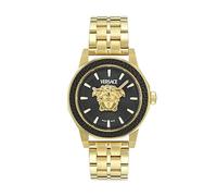 Versace Gents Medusa Deco Black Watch - Stainless Steel / Sapphire