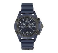 Versace Men's Chronograph Swiss Quartz Watch with Plastic Strap VE8P00624