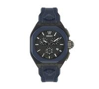 Versace Men's Chronograph Swiss Quartz Watch with Plastic Strap VE9L00224