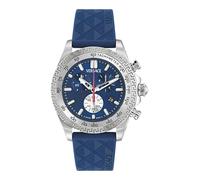 Versace Men's Chronograph Swiss Quartz Watch with Silicone Strap VE9K00124