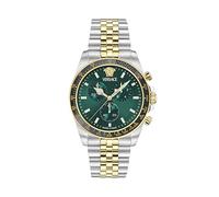 Versace Men's Chronograph Swiss Quartz Watch with Stainless Steel Strap VE0H00425