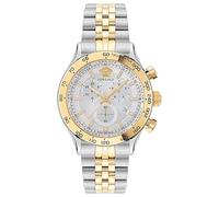 Versace Men's Chronograph Swiss Quartz Watch with Stainless Steel Strap VE2U00422