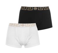 Versace Mens Greca Cotton Underwear (Pack of 2) GT14557