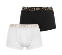 Versace Mens Greca Cotton Underwear (Pack of 2) GT14557