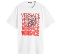 Versace Men's Medusa Medallion Print T-Shirt White/Print