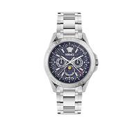 Versace Watches Gents Galaxy Moonph Blue Watch VE0K00125 - Stainless Steel / Sapphire