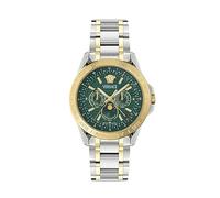 Versace Men's Multi Dial Swiss Quartz Watch with Stainless Steel Strap VE0K00325