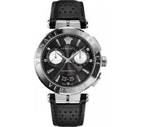 Versace Men's VE1D02123 45mm Quartz Watch in Black Versace Black One Size