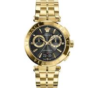 Versace Men's VE1D02823 45mm Quartz Watch in Gold Versace Gold One Size
