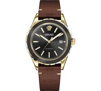 Versace Men's VEQCA0224 42mm Automatic Watch in Brown Versace Brown One Size