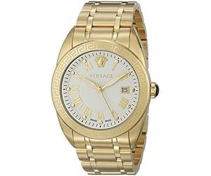 Versace Men's VFE150015 V-Sport Analog Display Quartz Gold Watch
