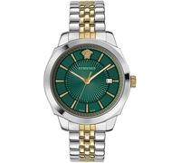 Versace Men's Watch Icon Classic 42 mm Date Window Bracelet Stainless Steel VEV900921, Bracelet