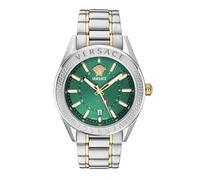 Versace Men's Watch V-Code GMT Green VEAFA0524