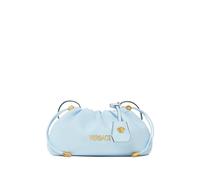 Versace mini Tag logo clutch bag - Blue One Size
