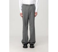 Versace Pants Men color Charcoal - Size: 50 - male