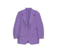 Versace peak-lapel single-breasted blazer - Purple 38-40