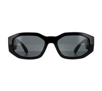Versace Man VE4361 GB1/87 Sunglasses Nylon Black Grey Geometric Normal Shaded