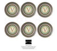 Versace Rosenthal - Barocco Mosaic - Set 6 Flat/Bread Plates 17 cm