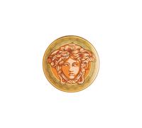 Versace Rosenthal - Flat Plate 17cm Medusa Amplified Orange Coin