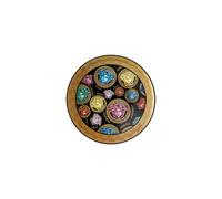 Versace Rosenthal - Flat Plate 17cm Medusa Amplified Versace - Porcelain