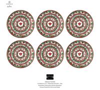 Versace Rosenthal - I Love Baroque Holiday 6 Charger Plates
