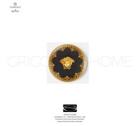 Versace Rosenthal - I Love Baroque Nero - Dinner Plate Butter Ø Cm 10 - In 3.93