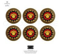 Versace Rosenthal Medusa 6 Dinner Plates, Easy Clean, 10 cm / 3.93 inch
