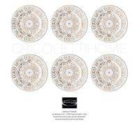 Versace Rosenthal - Medusa Gala - Set 6 Flat/Bread Plates 18 cm - Retailer