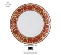 Versace Rosenthal - Medusa Garland Red - Dinner Plate/Fruit 21 cm Retailer