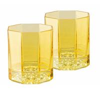 Versace Rosenthal - Set 2 Whisky Glasses Versace Medusa Lumiere Amber
