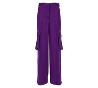 VERSACE Satin Cargo Pants 38 IT