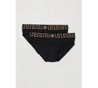 Versace Set of 2 Stretch Cotton Briefs - Size: 5 - male