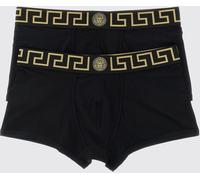 Versace Set of Two Stretch-Cotton Boxer Briefs with Greca Waistband - Size: 3 - male