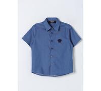 Versace Shirt Kids color Sky Blue - Size: 4 - male