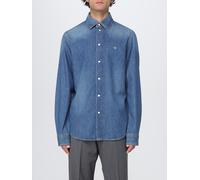 Versace Shirt Men color Blue - Size: 54 - male