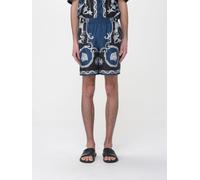 Versace Shorts Men color Blue - Size: 48 - male
