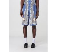 Versace Shorts Men color Blue - Size: 48 - male