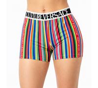 Versace Shorts Short Pants Hotpants 90s Years Striped Multicolor Stripes