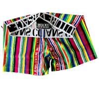 Versace Shorts short Pants Hotpants Pants 90er Years Striped Multicolour Stripes