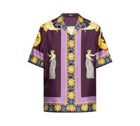 Versace silk print shirt - Purple 44