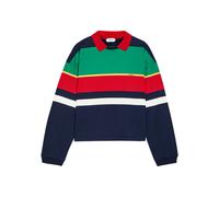 Versace Striped Cotton Polo Sweatshirt - Multicoloured 1 - M