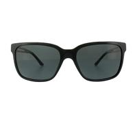 Versace VE4307 GB1/87 Man Sunglasses Acetate Black Grey Squared Normal