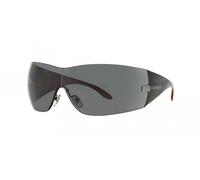 Versace VE2054 100187 Woman Sunglasses Injected Grey Grey Squared Normal