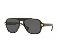 Versace Sunglasses VE2199 MEDUSA CHARM 100281 Black polar grey
