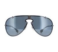 Versace Sunglasses VE2243 10016G Gunmetal Grey Mirror Black