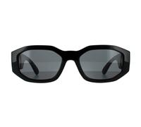 Versace Man VE4361 GB1/87 Sunglasses Nylon Black Grey Geometric Normal Shaded