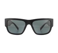 Versace Man VE4406 GB1/87 Sunglasses Acetate Black Grey Squared Normal